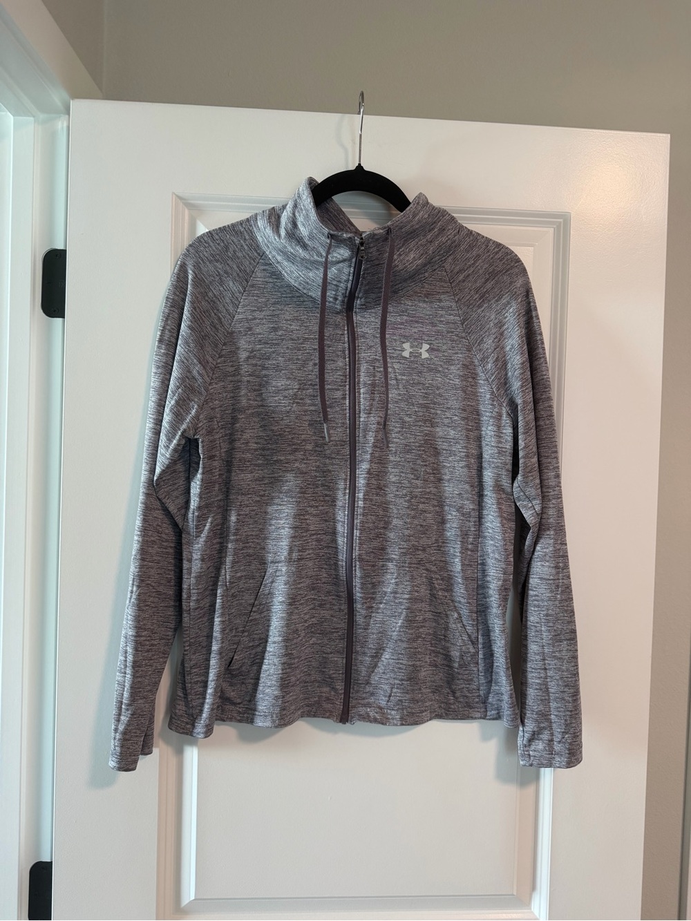 Under Armour Tech Twist Full-Zip Jacket Heathered Purple Large